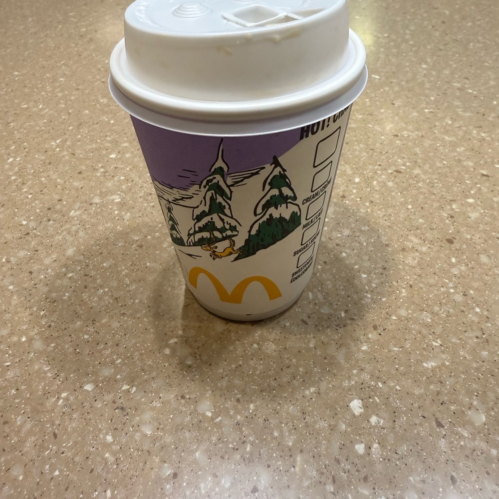 McDonald's Holiday Coffee Cup